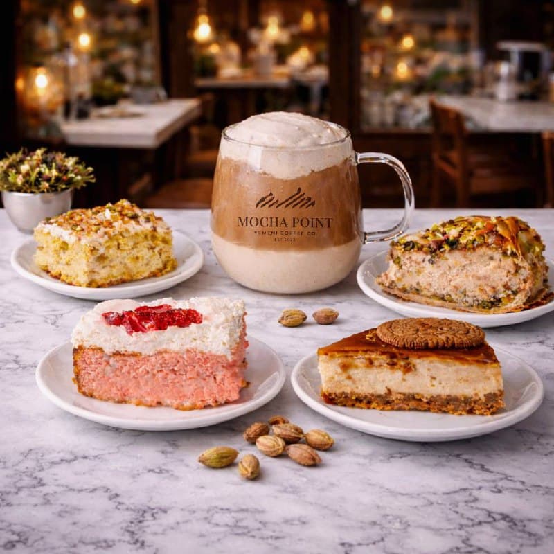 Pastries, Cakes & Lattes